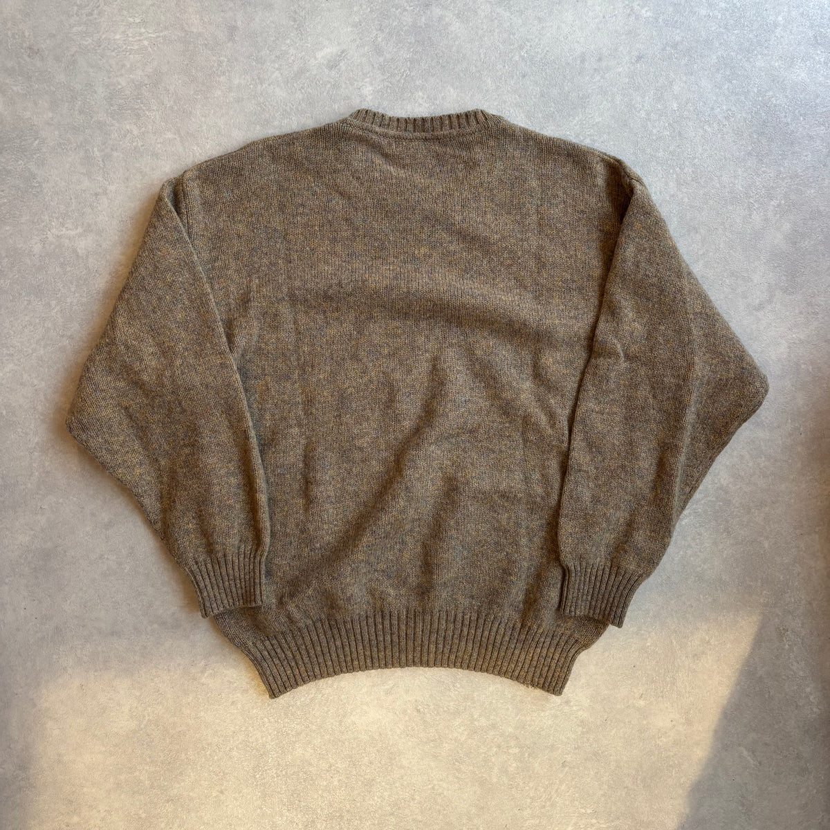 Burberry Wool Knitted Sweater Beige XL