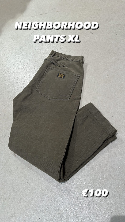 Neighboorhood Utility Pants Green XL