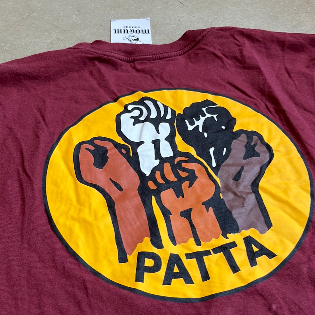 Patta Hands Long Sleeve Bordeaux XL