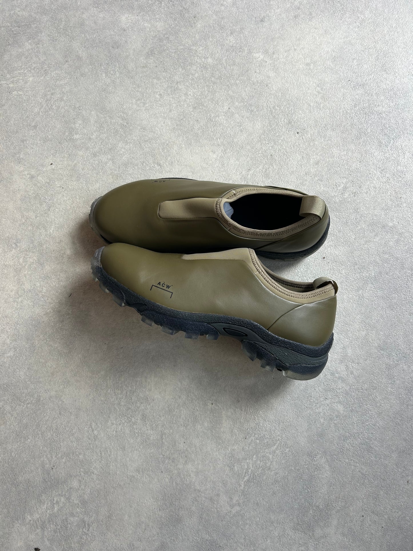 A-COLD-WALL* Dirt Mock slip-on sneakers Brown 44