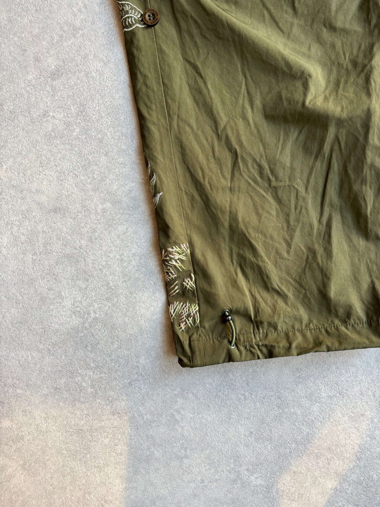 Maharishi Eagle Embroidery Pants Army Green L