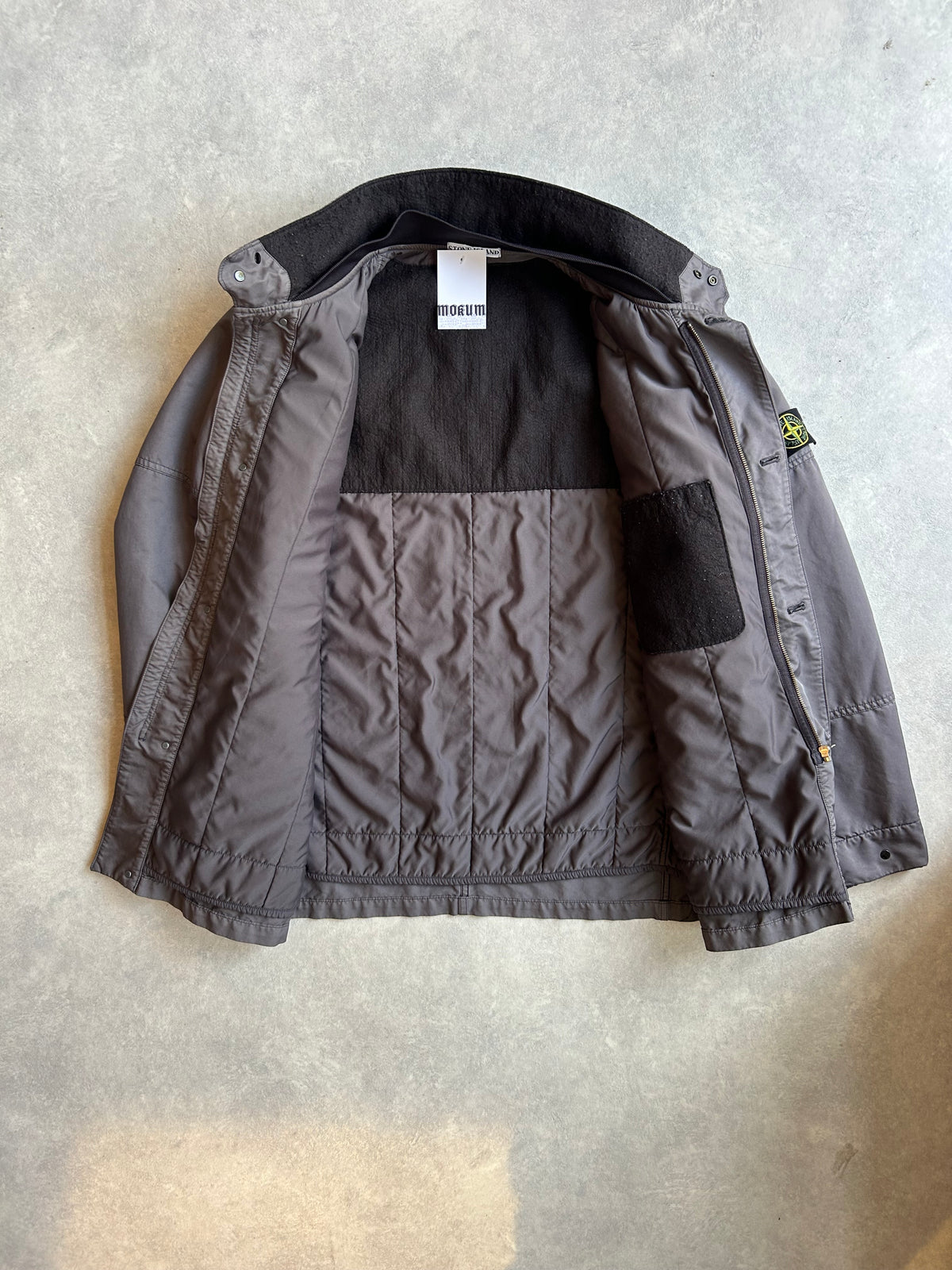 Stone Island Dubbel Jasje Bruin L