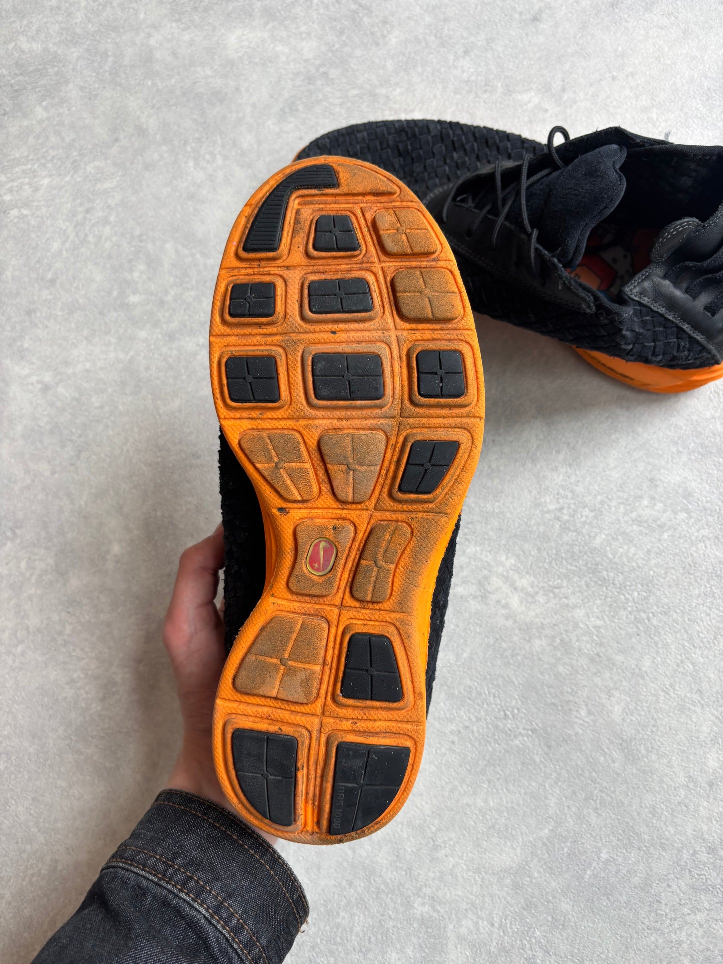 Nike Lunar Chukka Woven Zwart/Oranje NL 44