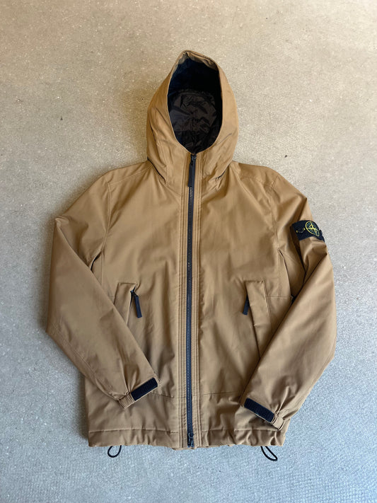 Stone Island Brown Soft Shell Jacket S