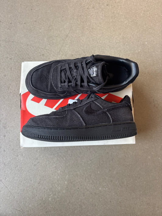 Nike x Stüssy Air Force 1 Black EU 35