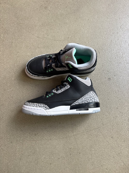 Jordan 3 Green Glow