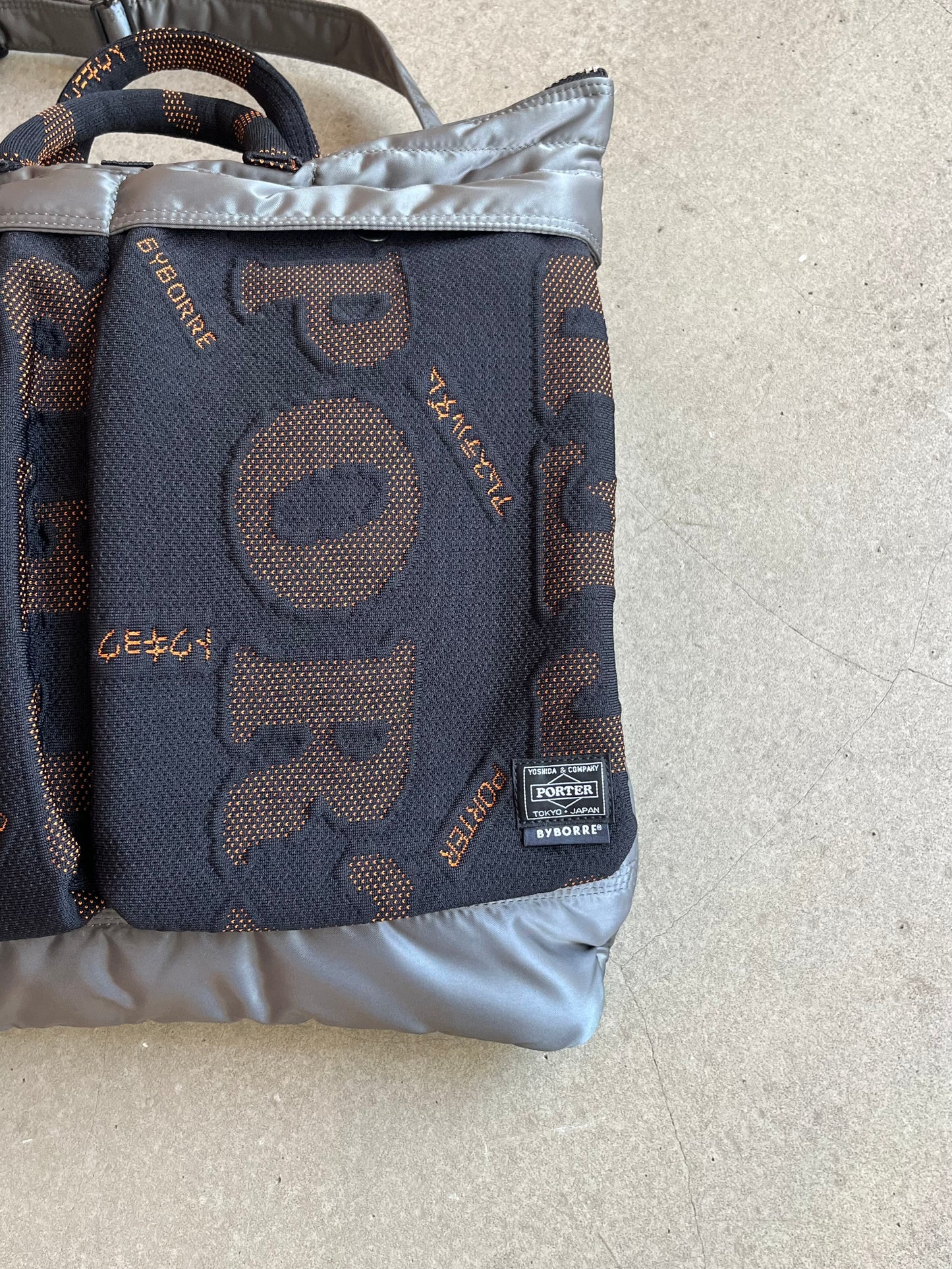 Byborre X Porter 2way Helm Bag Grey