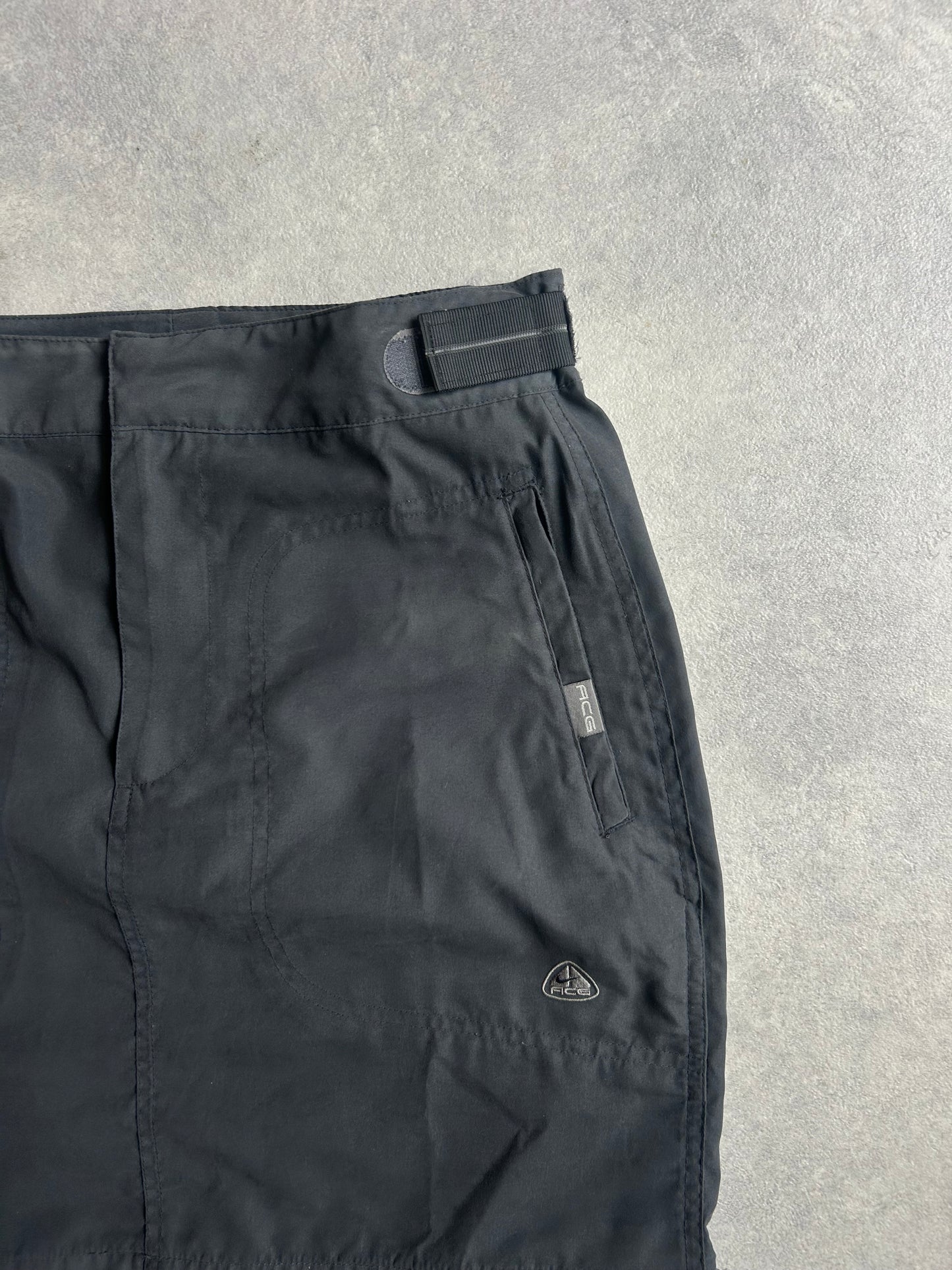 Vintage Nike ACG Convertible Cargo Skirt Grey Medium