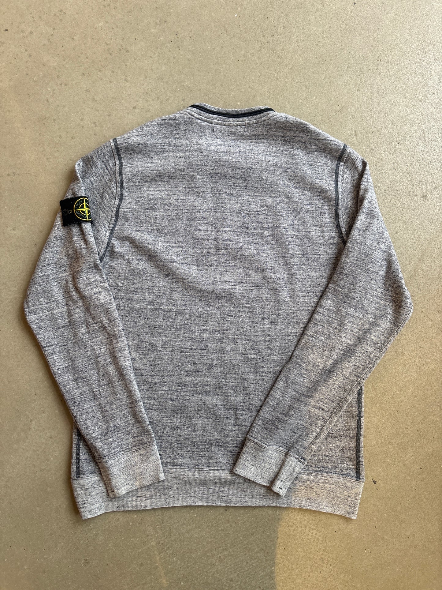 Stone Island Reverse Seam Sweater Grey XL