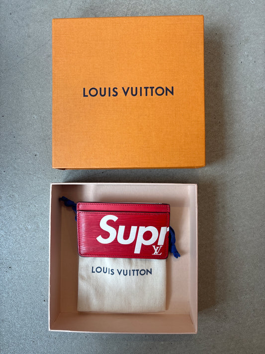 Louis Vuitton x Supreme Porte Carte Simple