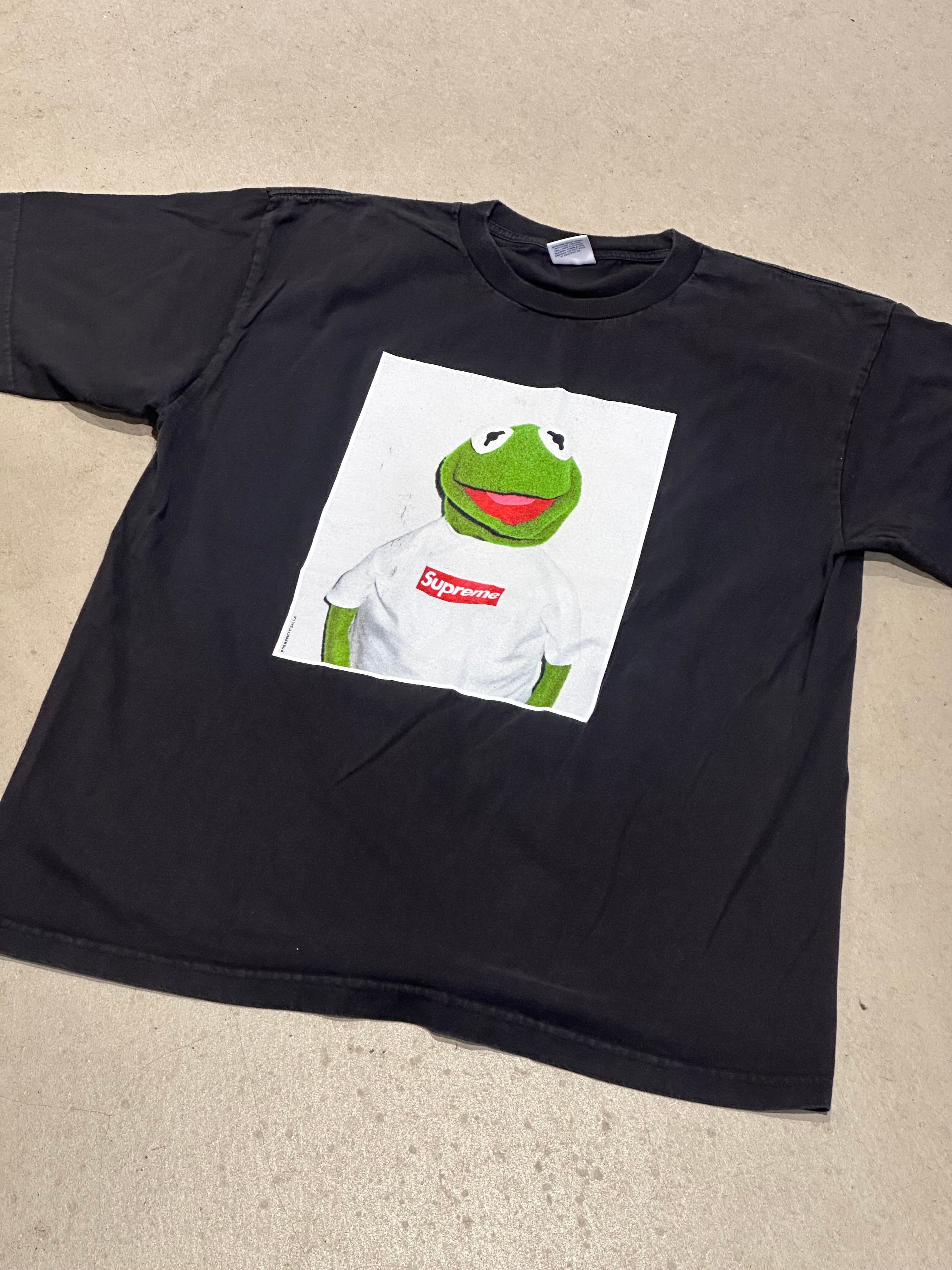 Supreme Kermit Photo Tee 2008 Black XL Mokum Vintage