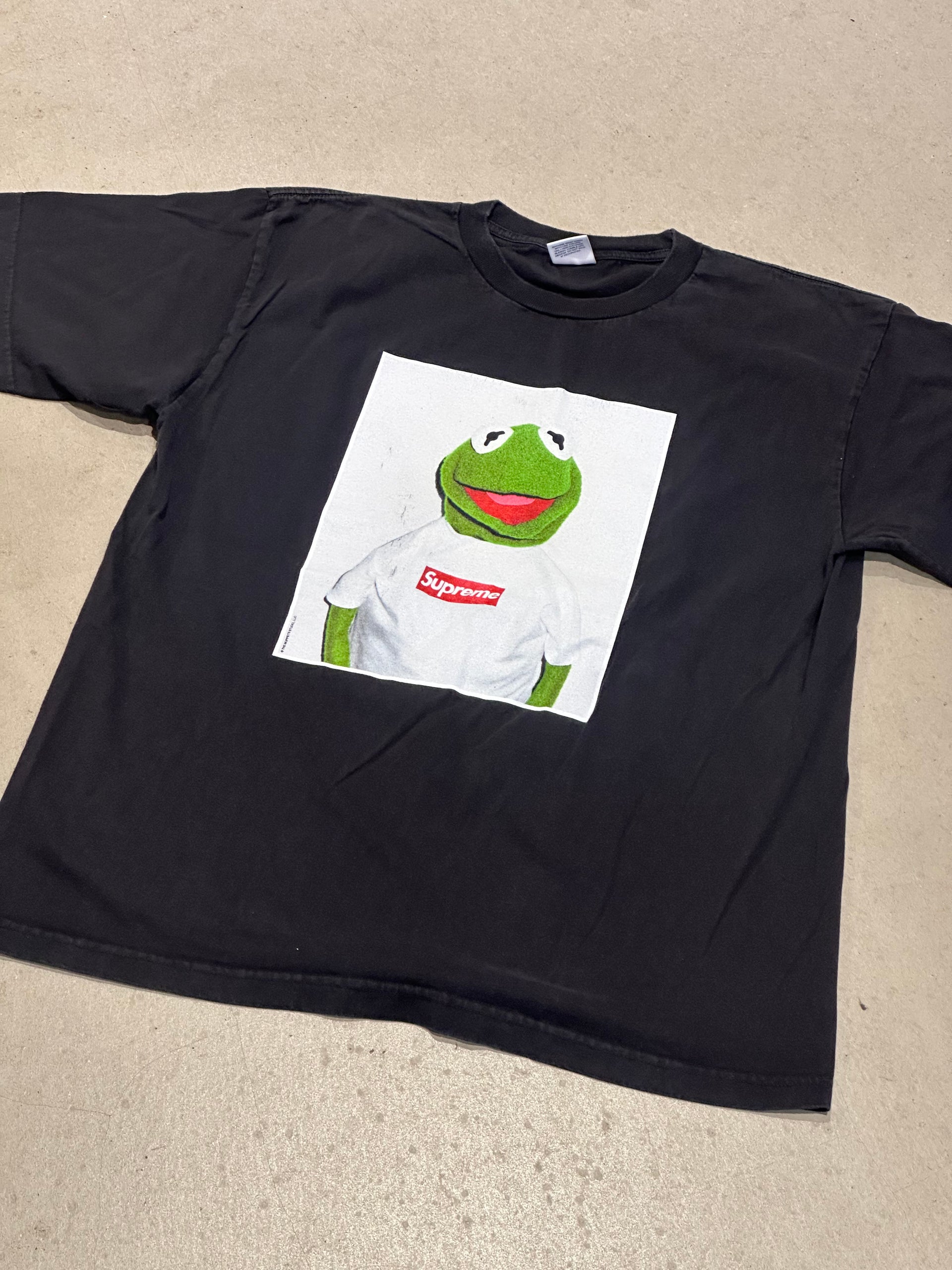 Supreme Kermit Photo Tee (2008) Black XL – Mokum Vintage