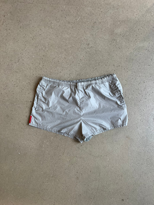 Prada Nylon Shorts Grey xL