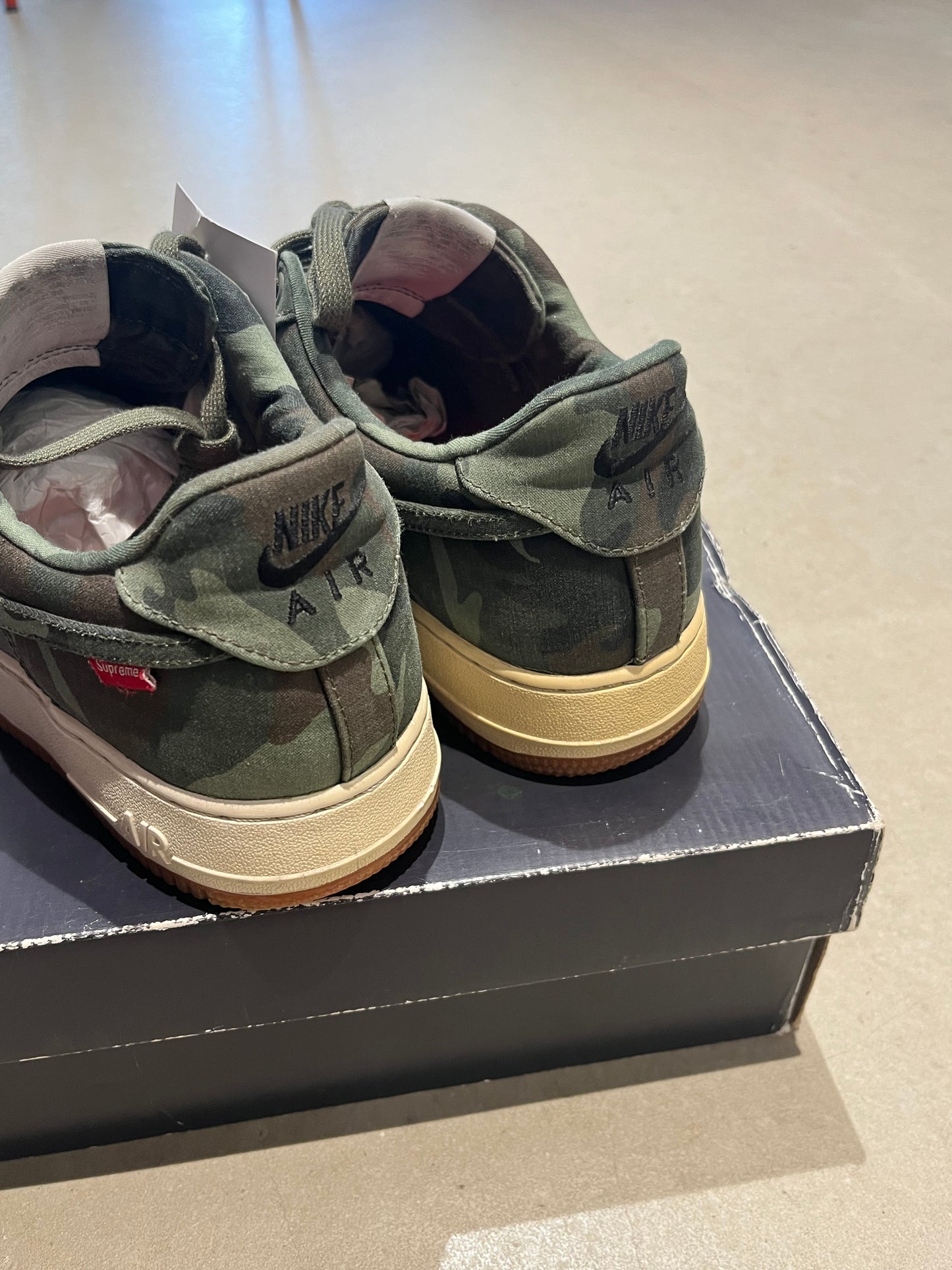 Nike Supreme Air Force Camo Green EU 43