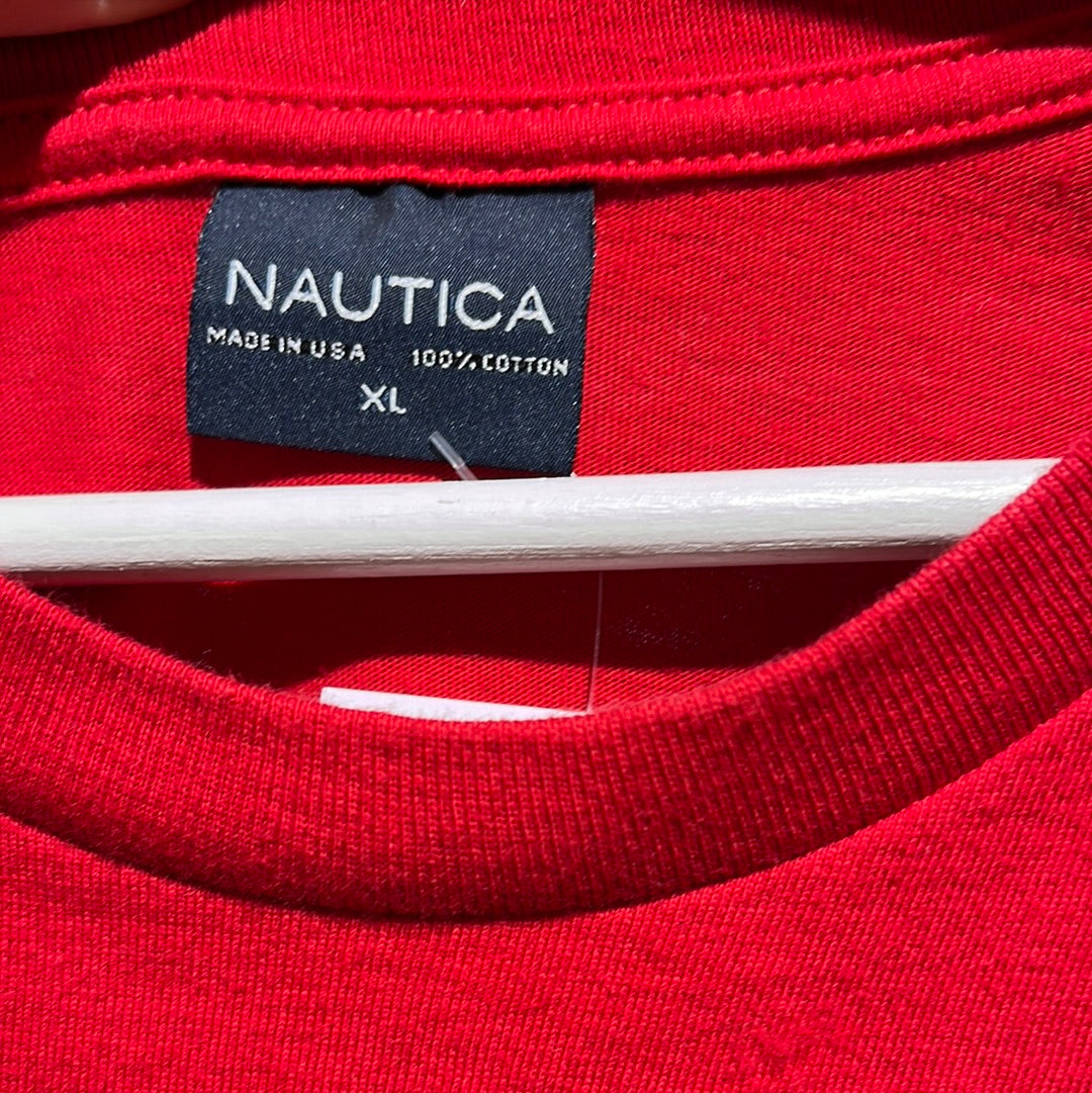 Nautica Tee Red XL