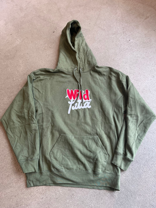 Patta Wild Hoodie Green L