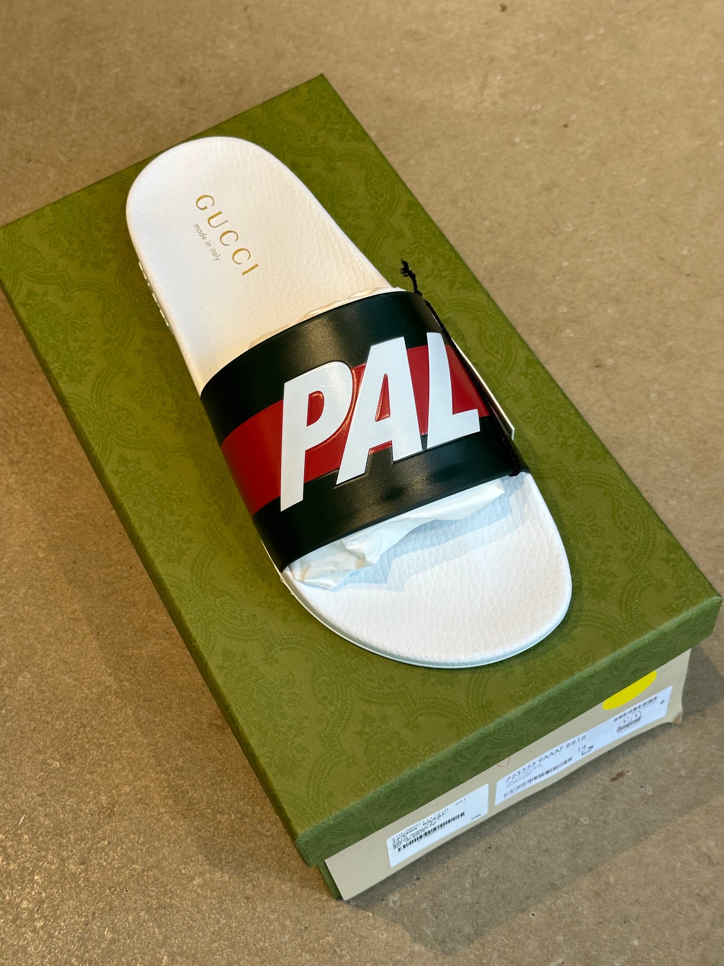 Palace X Gucci Slides 47.5