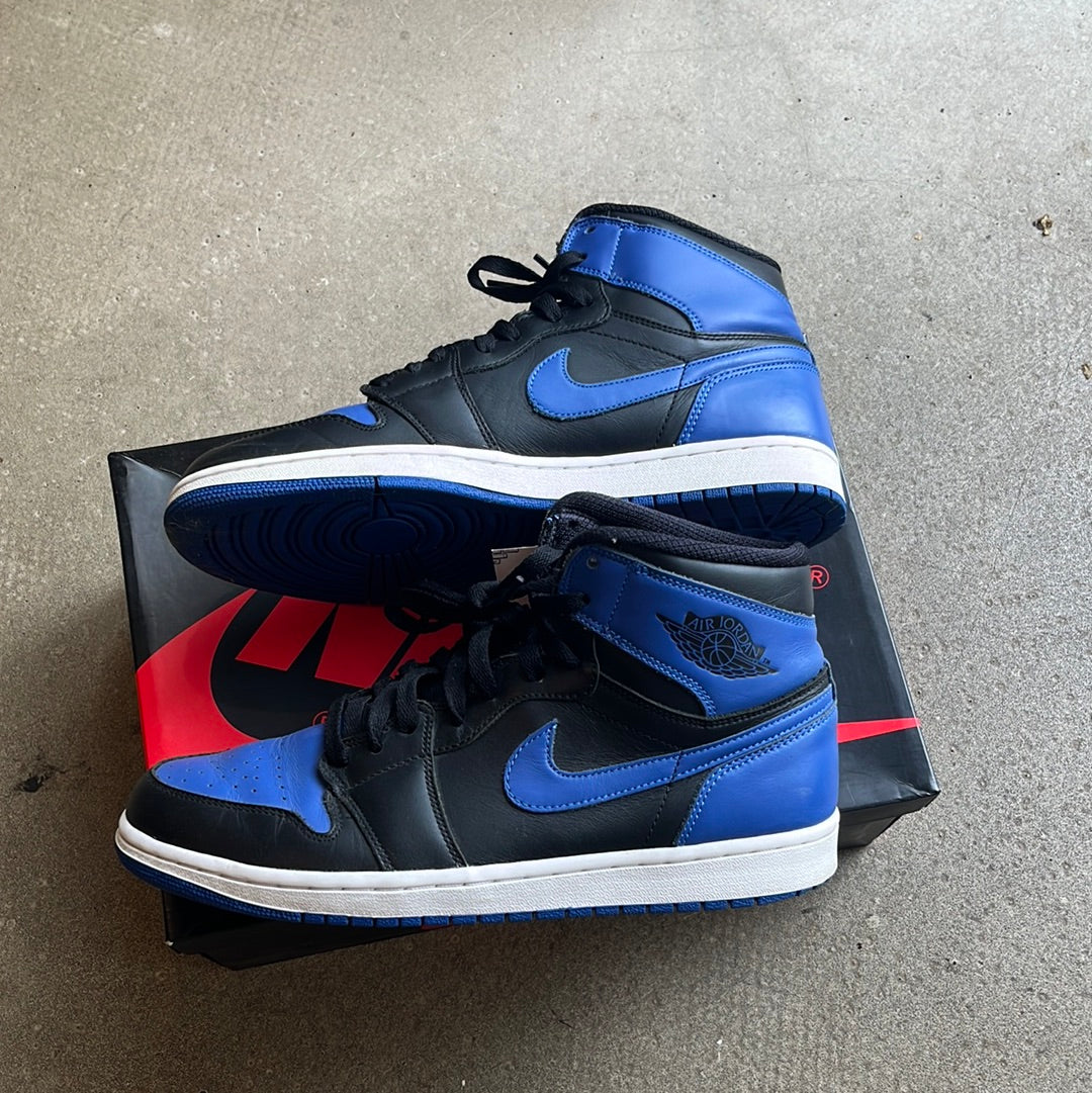 Jordan 1 Retro Black Royal Blue (2013) EU 44