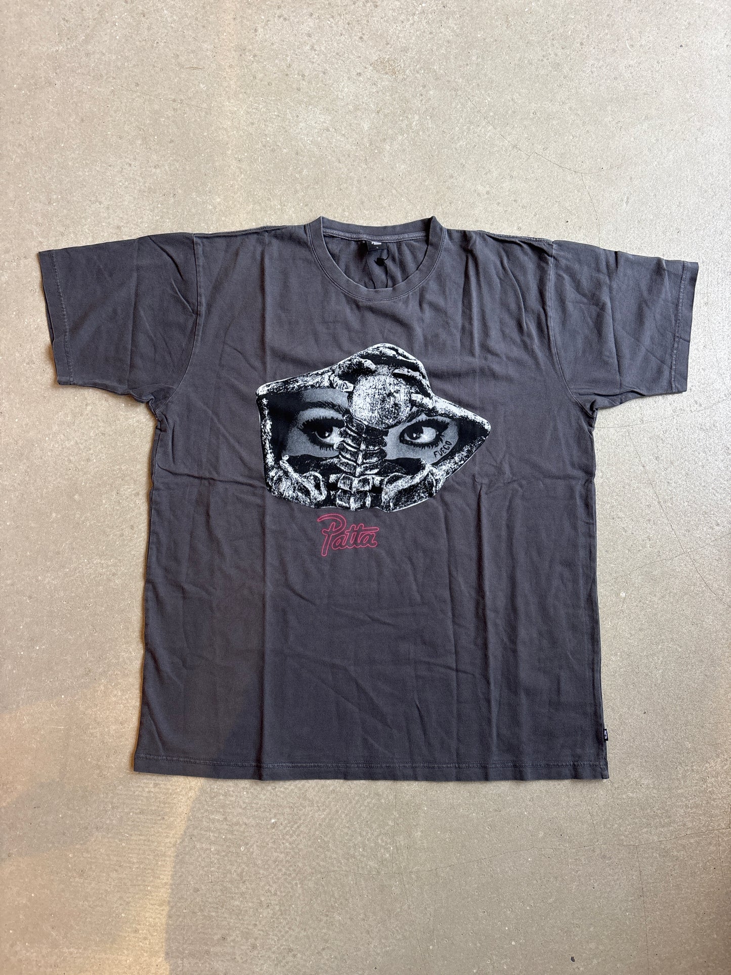 Patta Soundsystem x Ray Feugo Radicale Dromen en Laserogen Tee Grey L