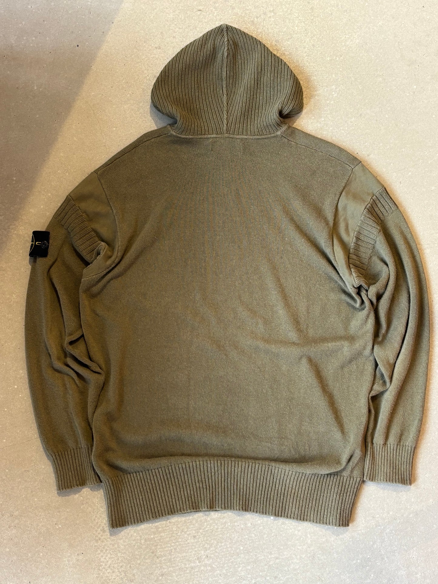 Stone Island Boat Sweater Army Green XL