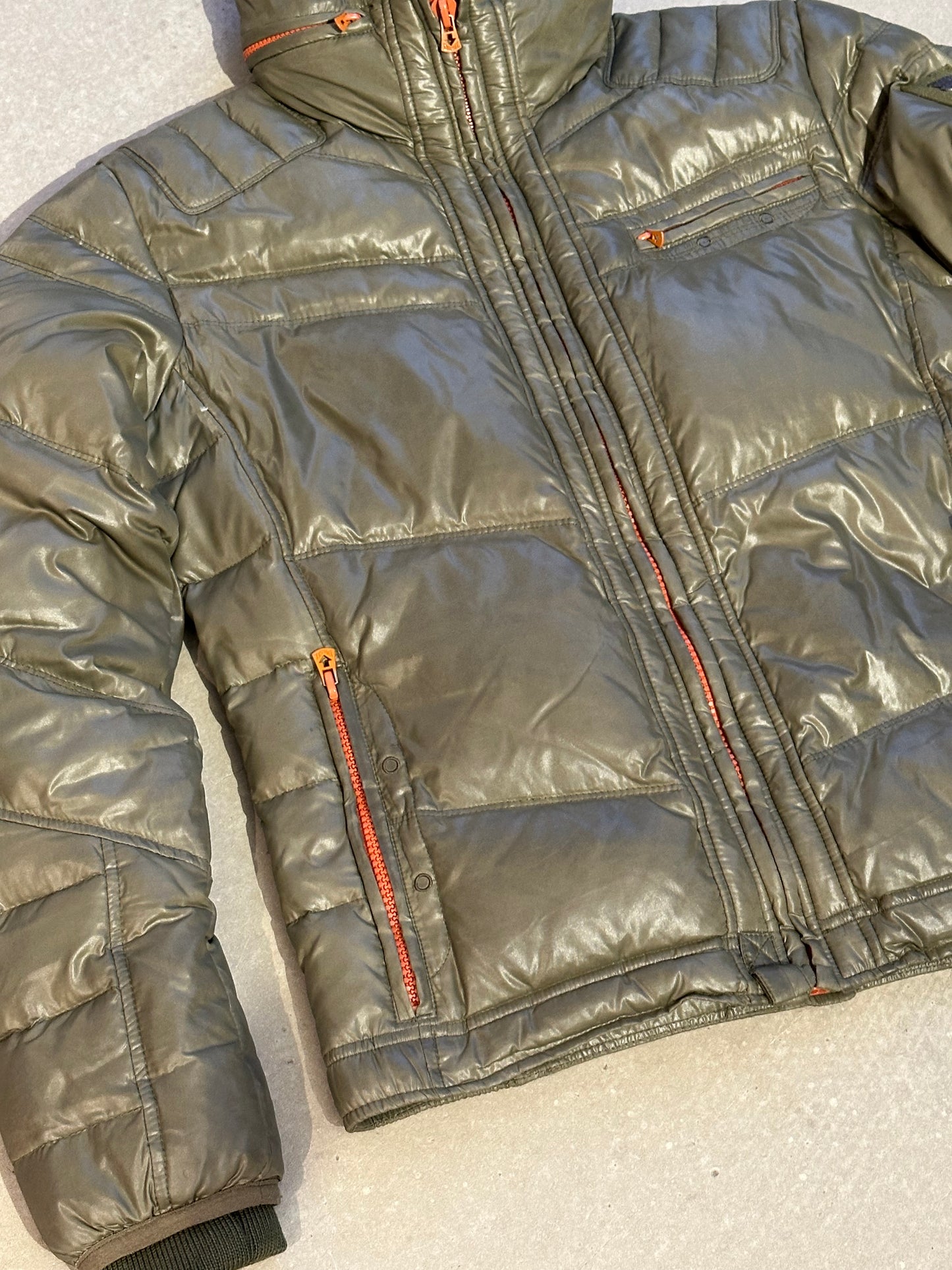 Diesel Down Jacket olive L