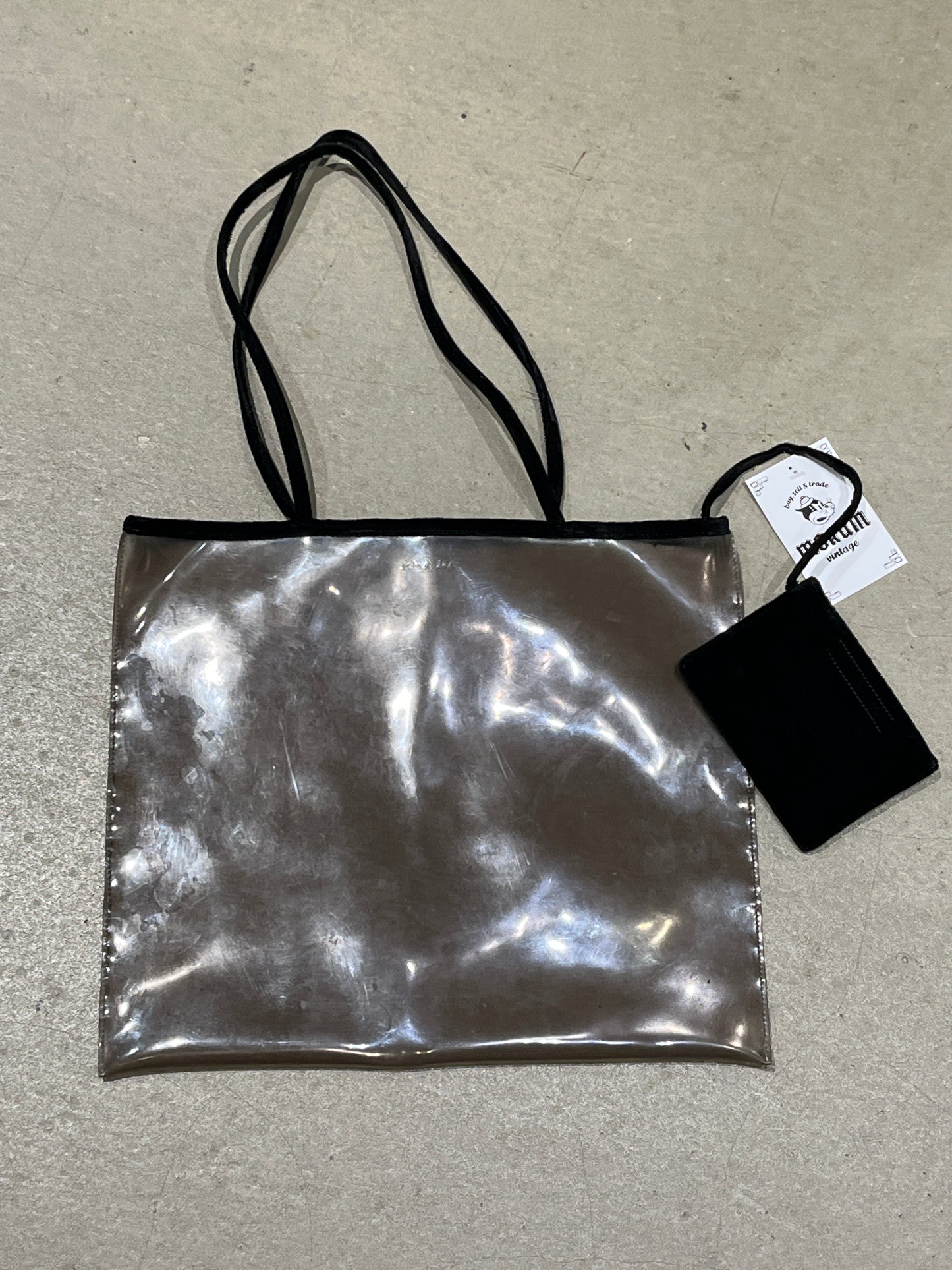 Prada See Through Tote Bag