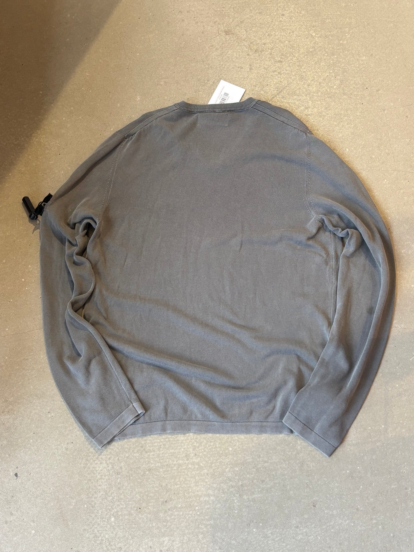 Stone Island V-Neck Sweater Grey L