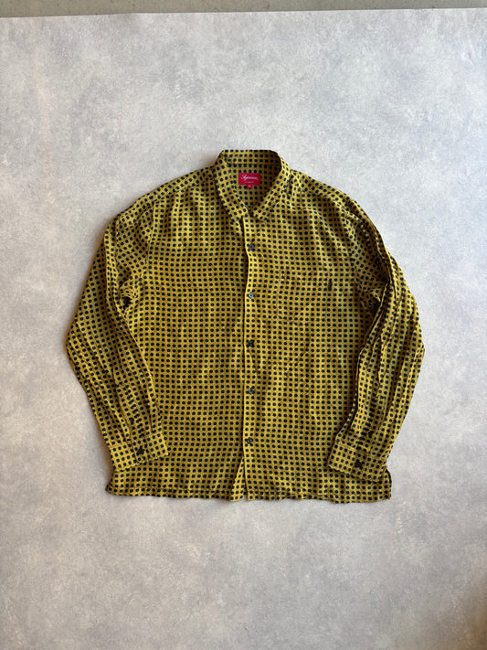 Supreme Cane Silk Shirt XL