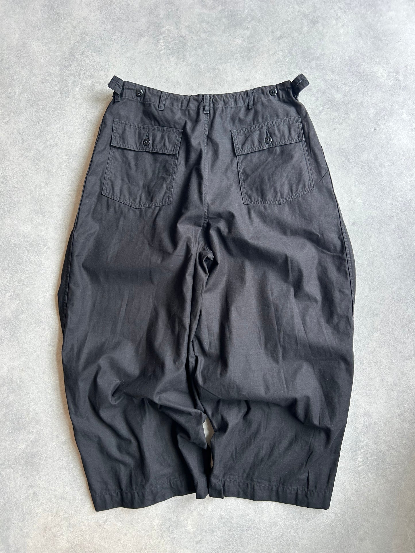 Needles HD Fatigue Pants Black