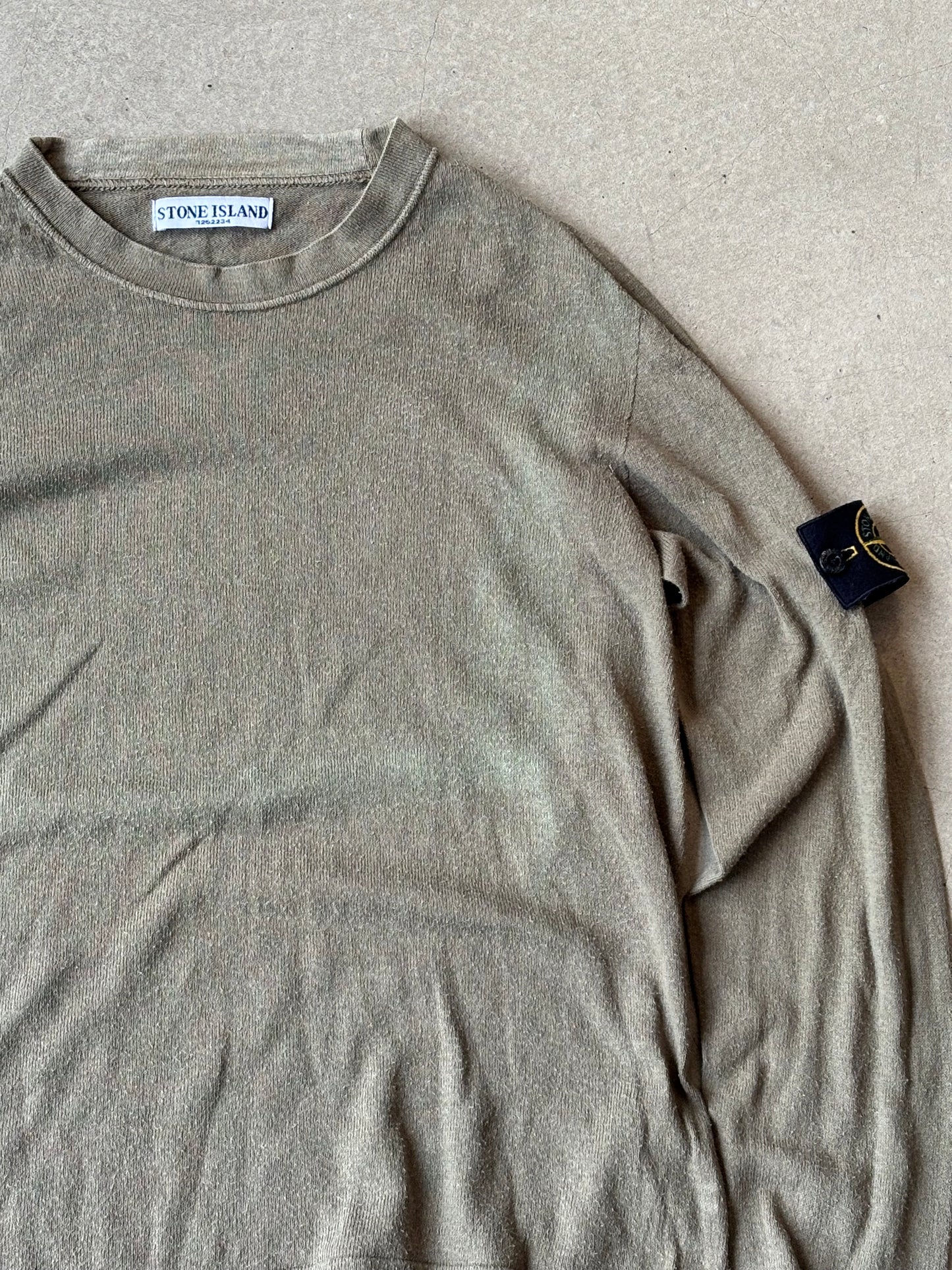 Stone Island Vintage Lightweight Sweater Green M