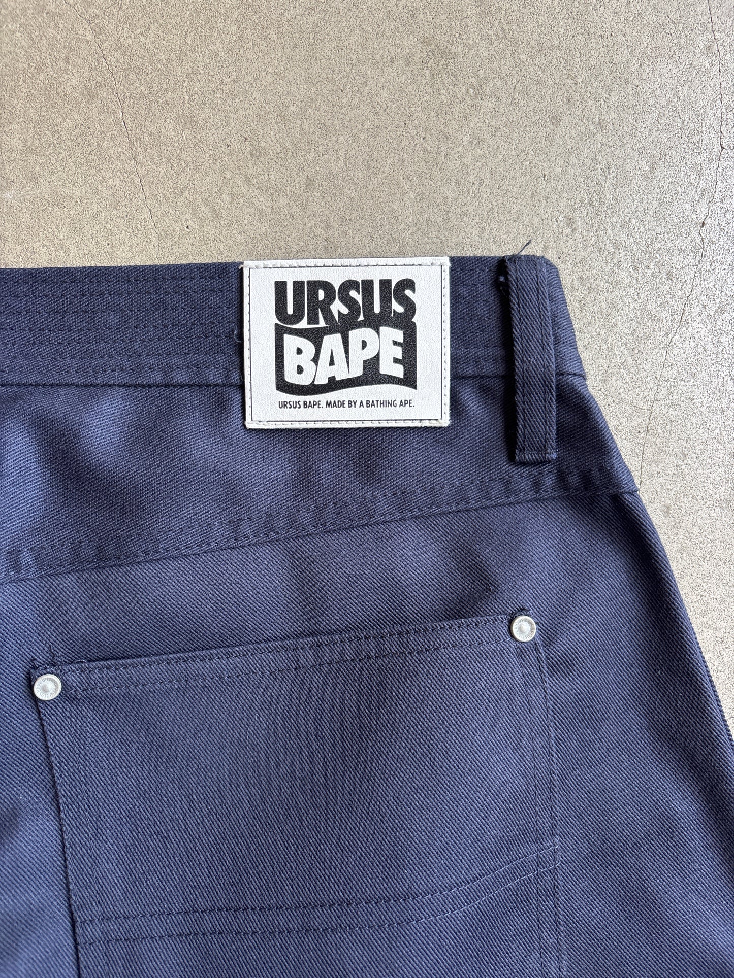 Ursus Bape Pants Navy XL