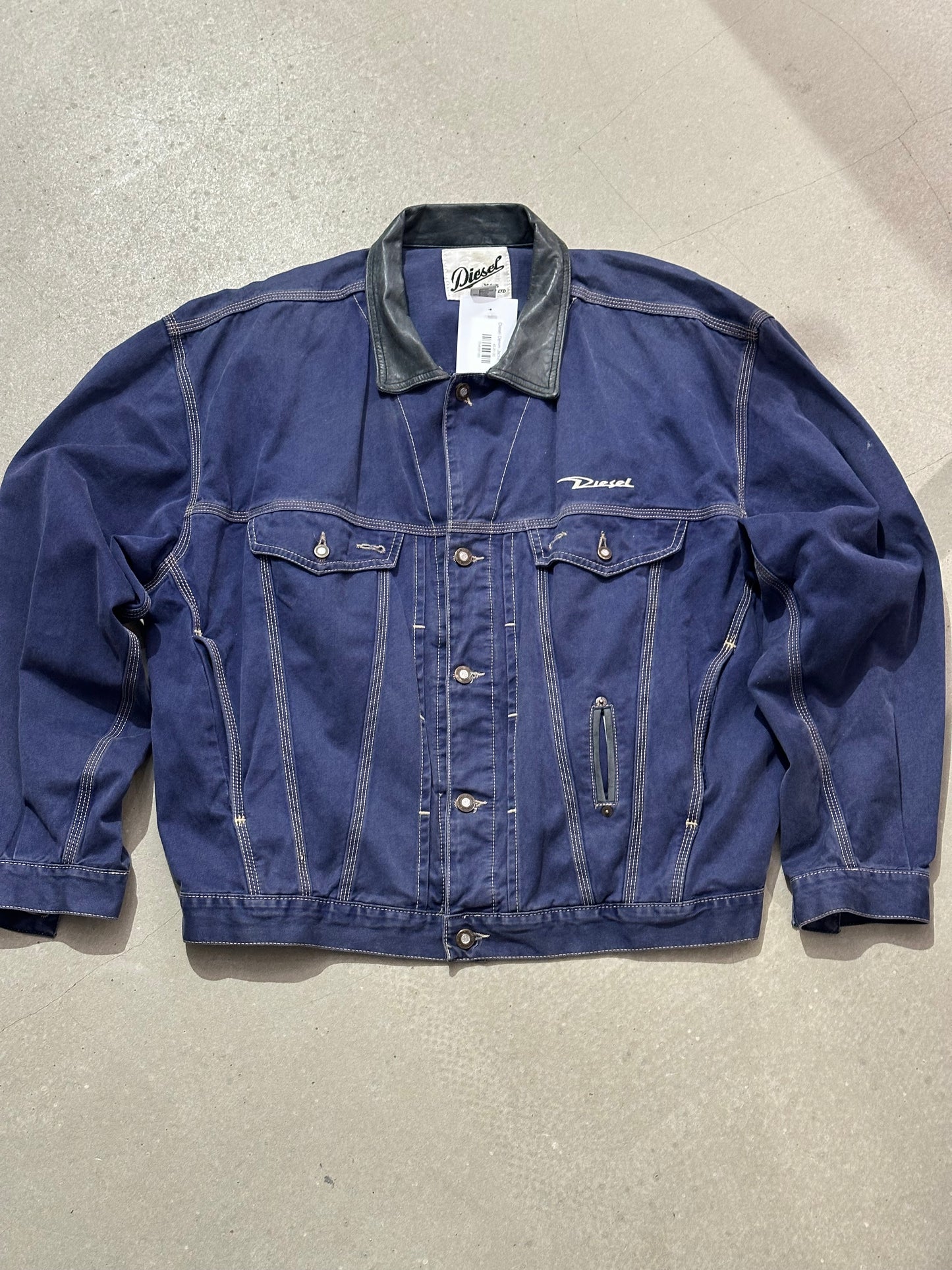 Diesel Denim Jacket Blue XL