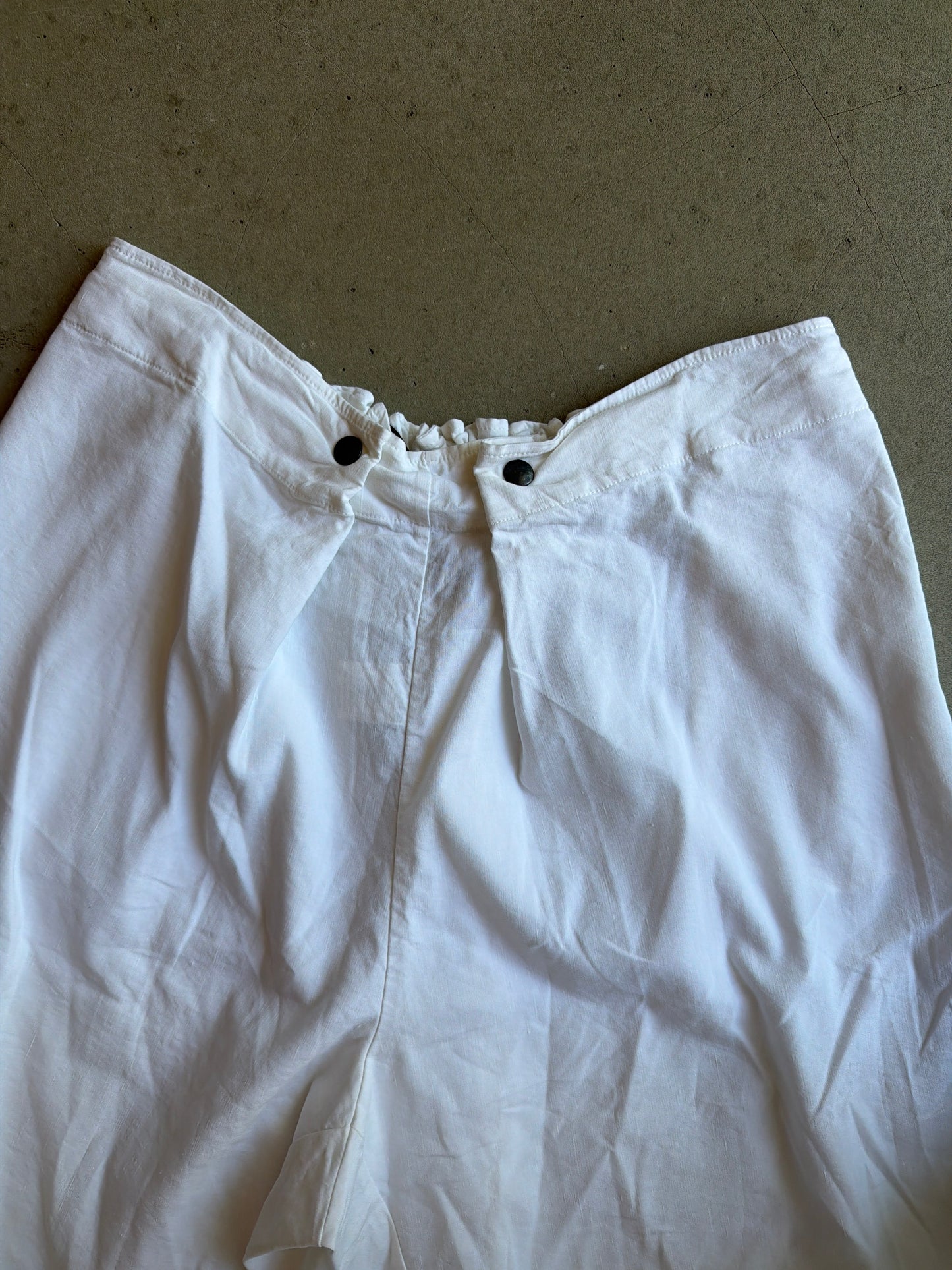 4.10 Pants White Size Large