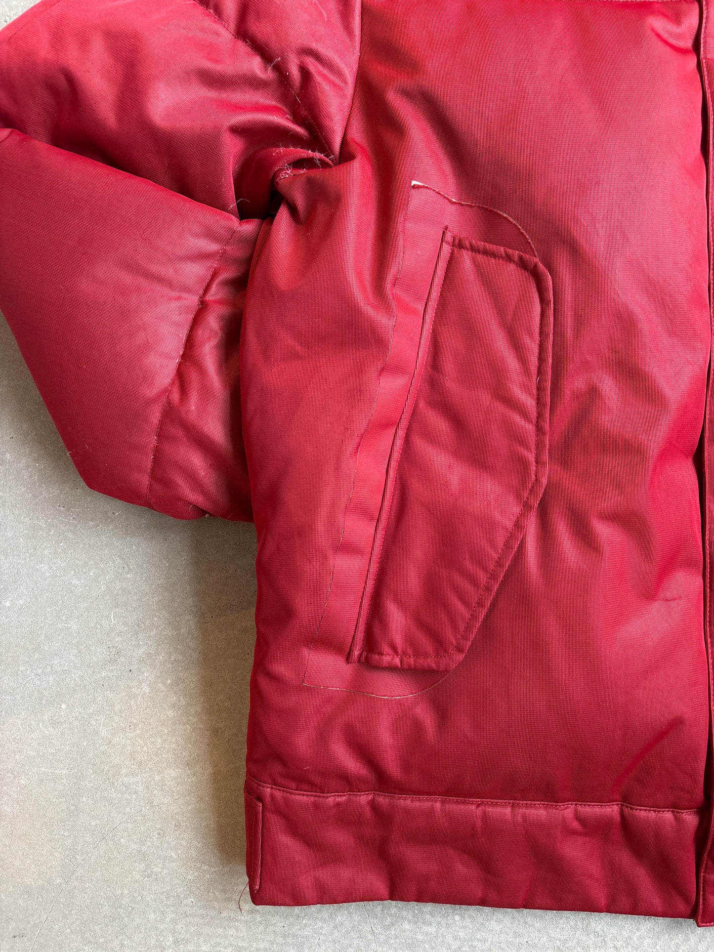 Stone Island 3 layer Down Jacket Red XL