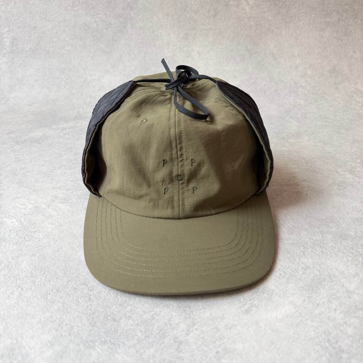 Pop Trading Company Winterized Cap Army Green