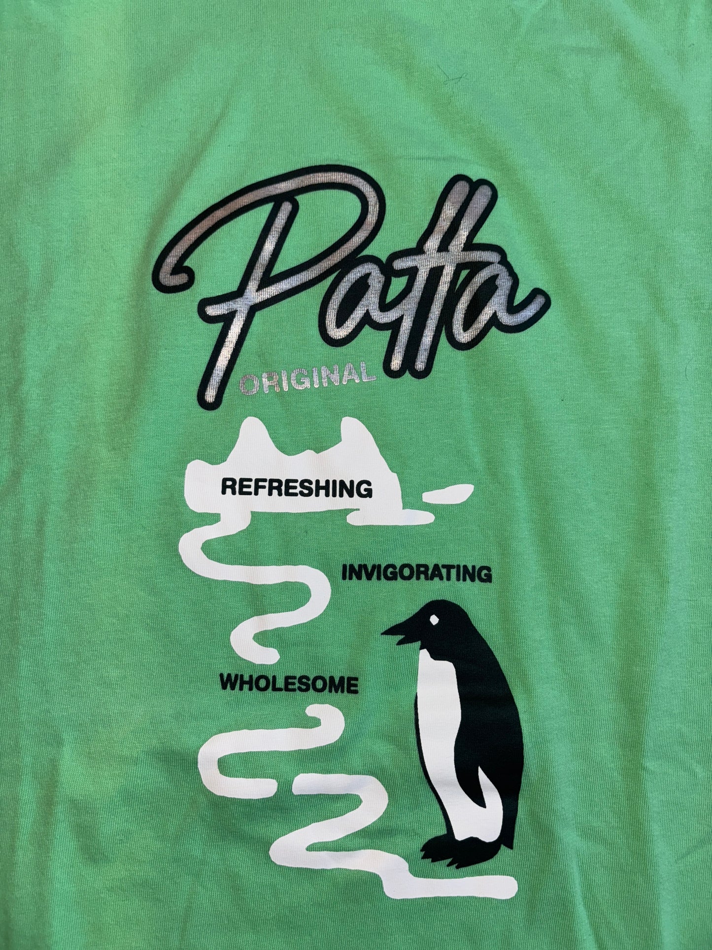 Patta Penguin Tee Green XL