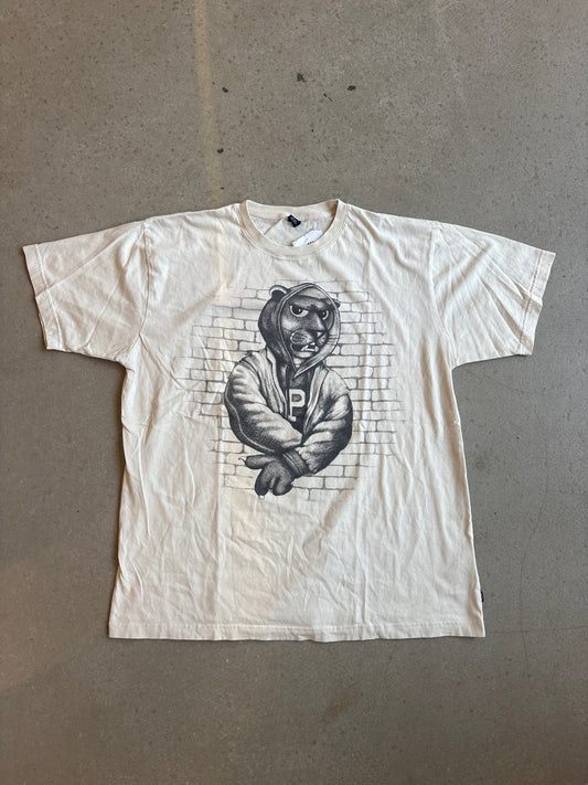 Patta Pencil Panther Tee Beige L