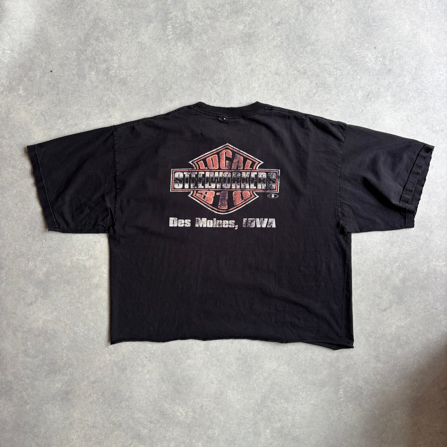Vintage USW Local 310 Disstressed T-Shirt XXXL