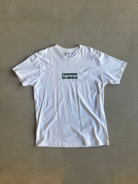 Supreme Mo Wax Box logo Futura White Tee XL
