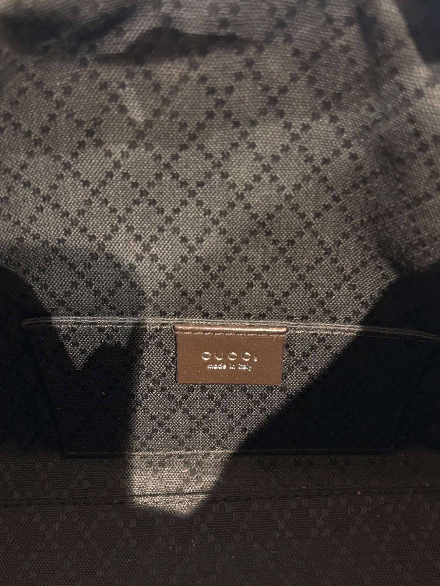 Gucci Brown Hobo Bag Nylon