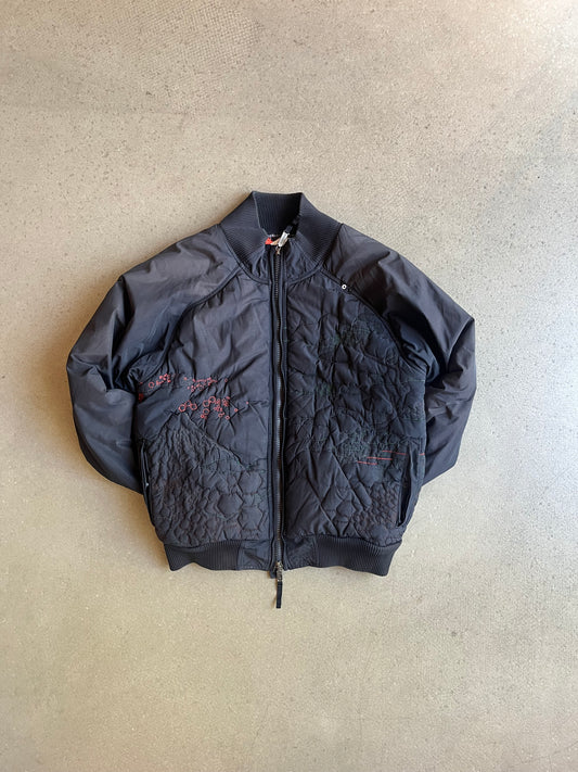 Maharishi Stitched Bomber Jacket Black Large