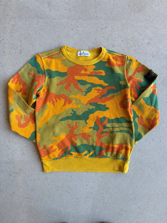 Stone island Junior Camo Crewneck 10Y / 140
