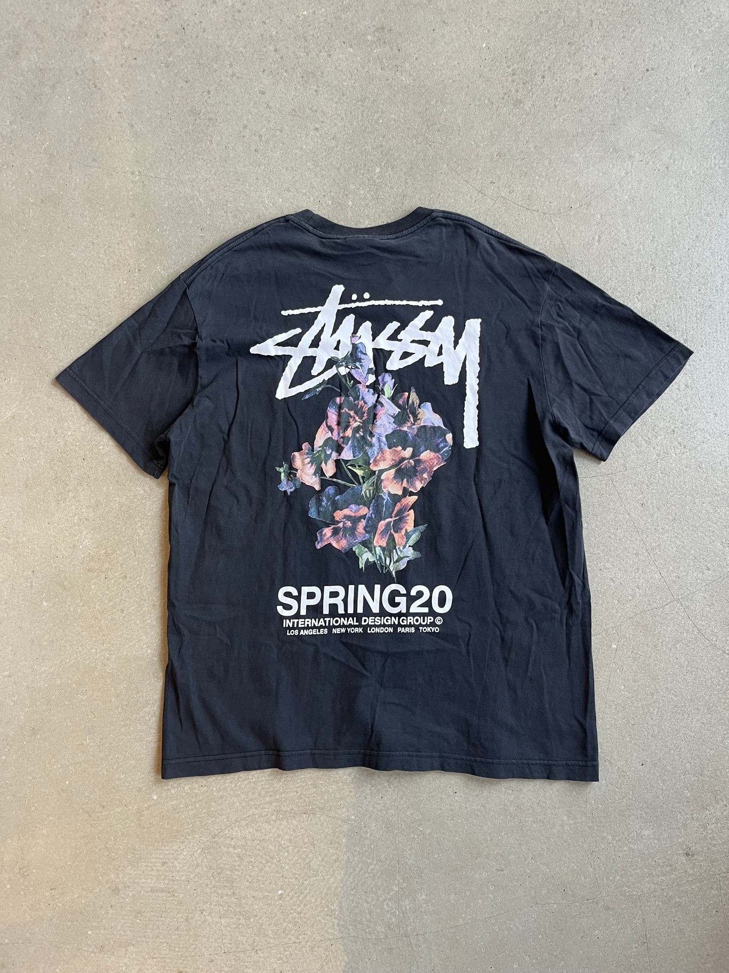 Stussy Spring '20 Tee Black XL