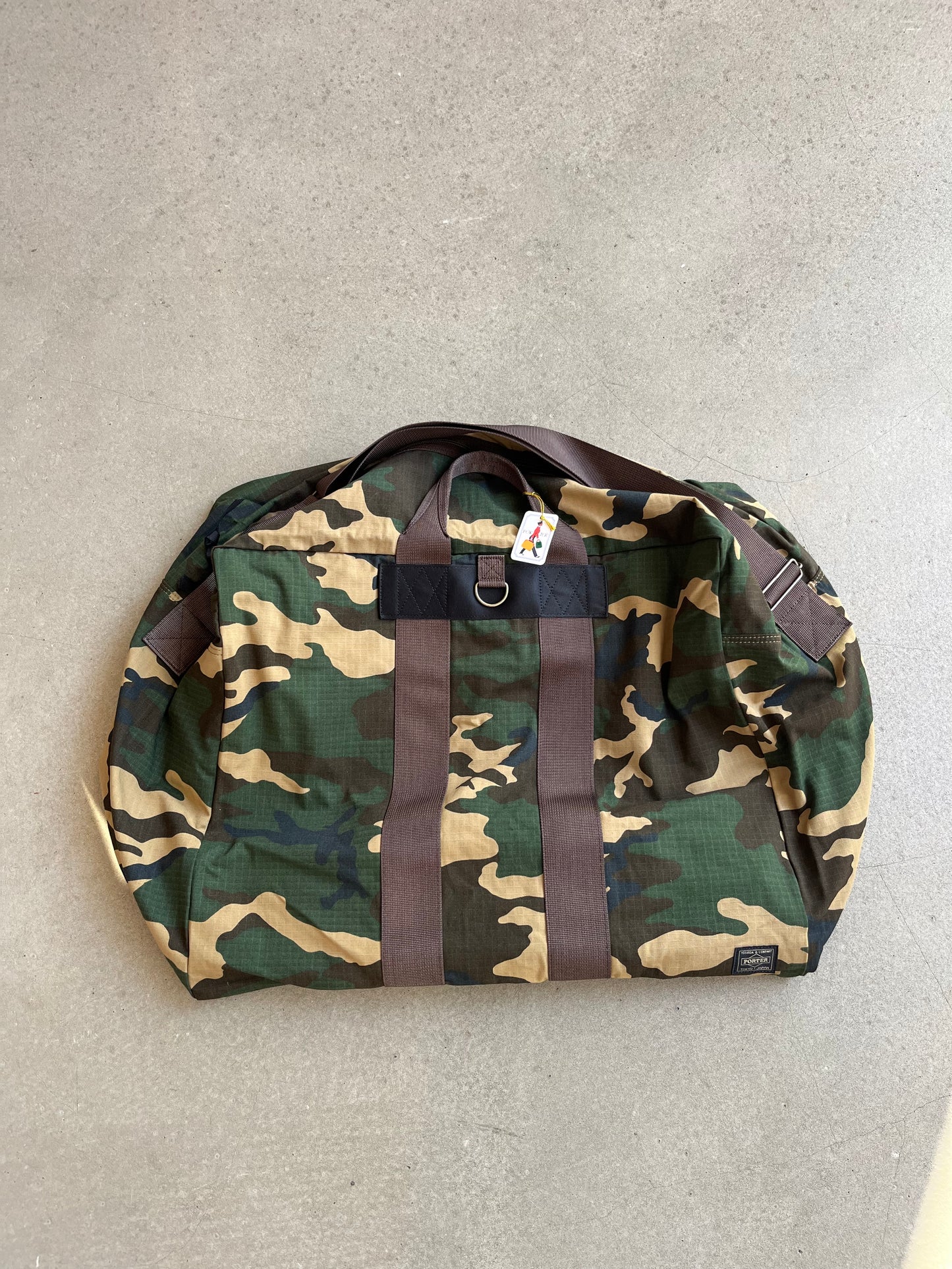 Porter Platoon Boston Duffel Bag Camo