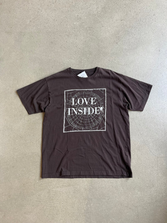 Patta T-shirt Love Inside Brown L