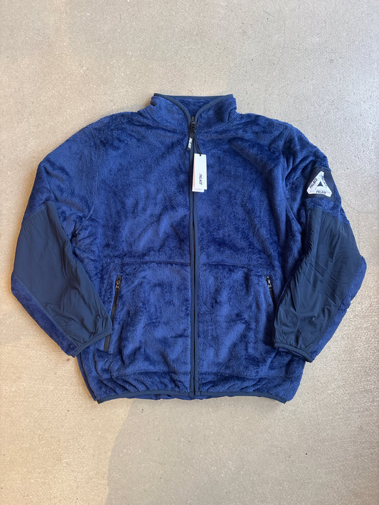 Palace Tech Fleece Funnel Navy XL