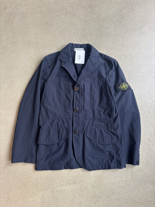 Stone Island Technical Zip Blazer Navy M
