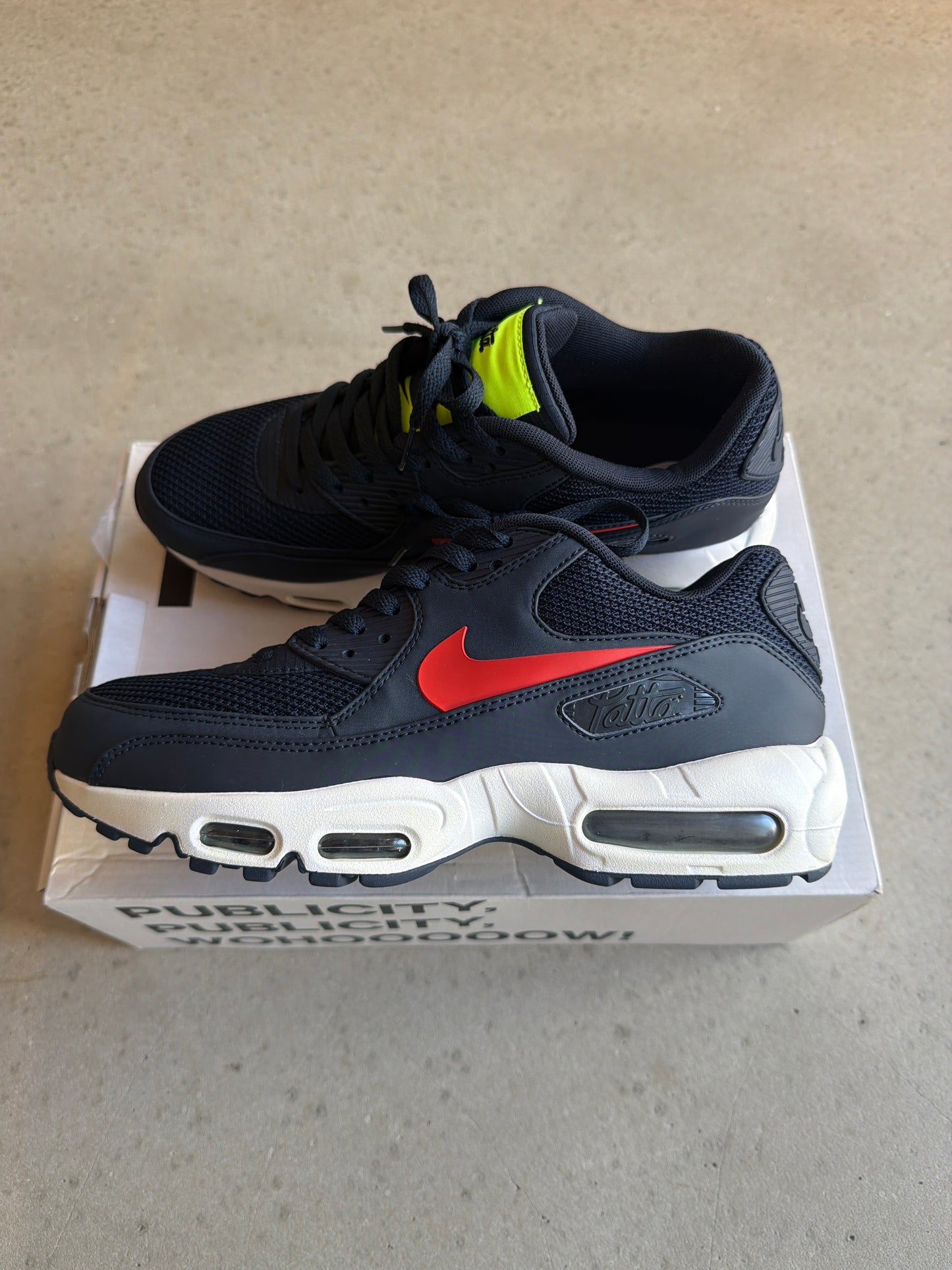 Nike x Patta Air Max 90/95 In The Dark 42,5