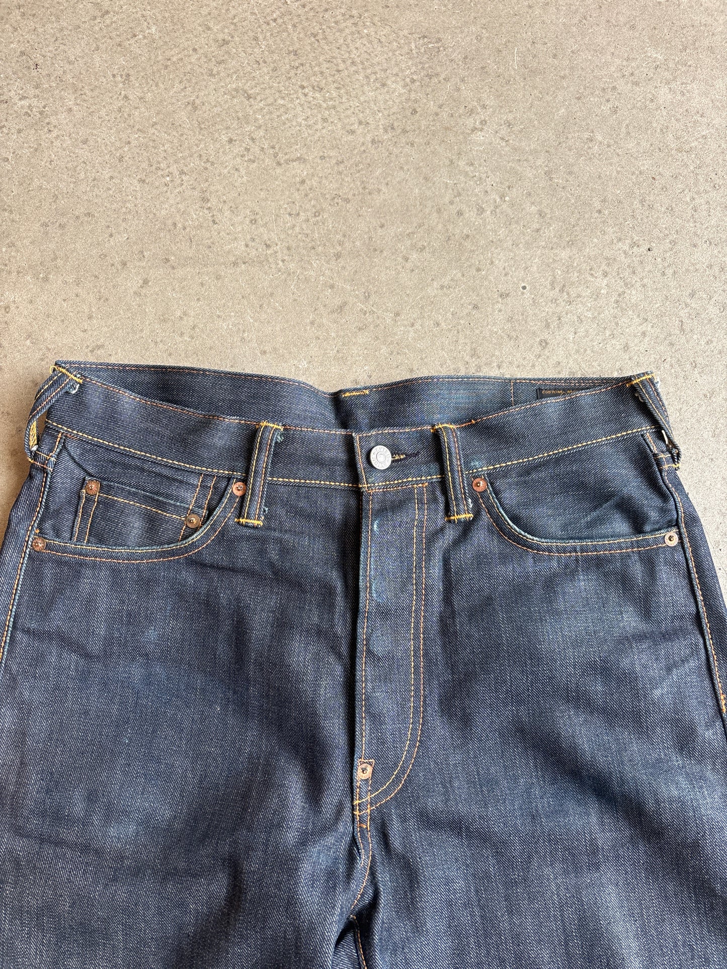 Evisu No.13 Lazy Tribute to Lee Slim Denim W30 L34