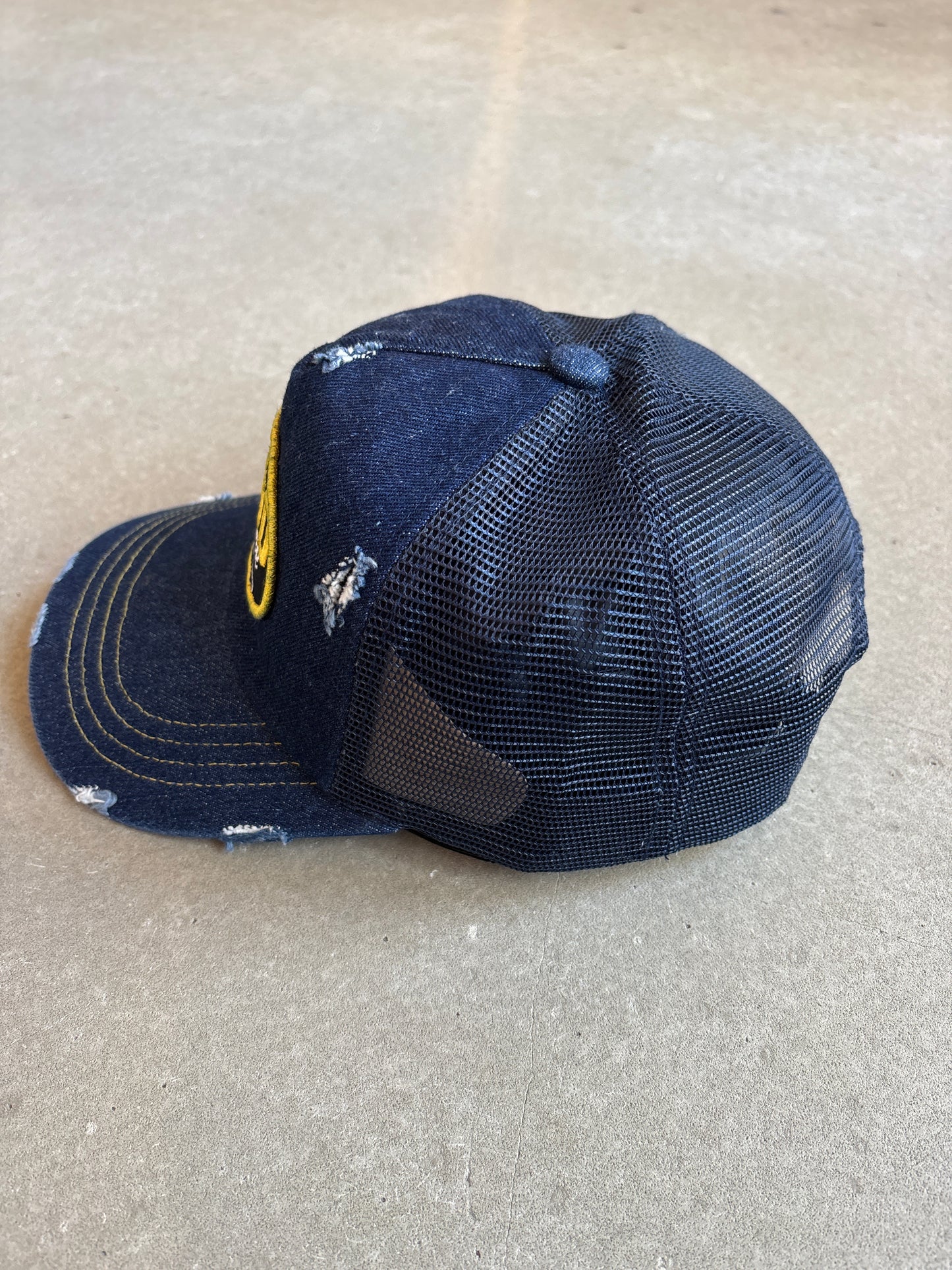 Palace Neighborhood Mesh Trucker Denim